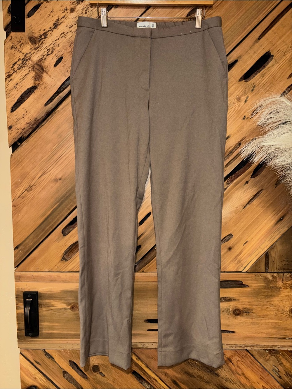 Abercrombie & Fitch Taupe Dress Pants